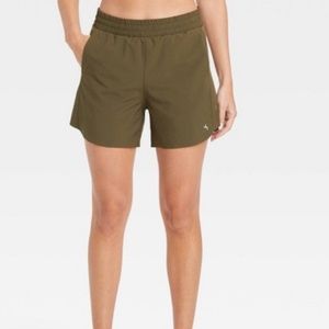 JoyLab active wear olive running shorts size XL